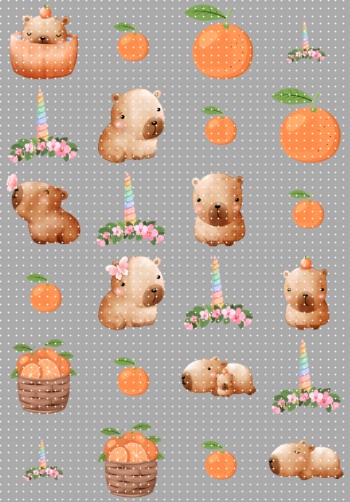 A5 kiss cut- 4593